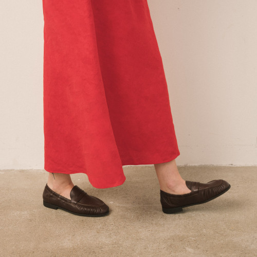 Claudia Loafers, deep brown | Balagan Studio