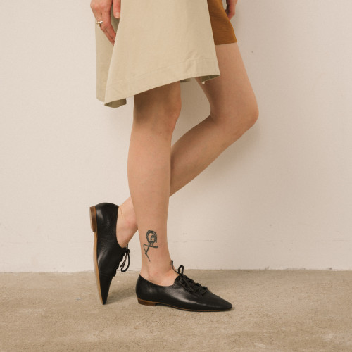 Henri Flats, deep brown | Balagan Studio