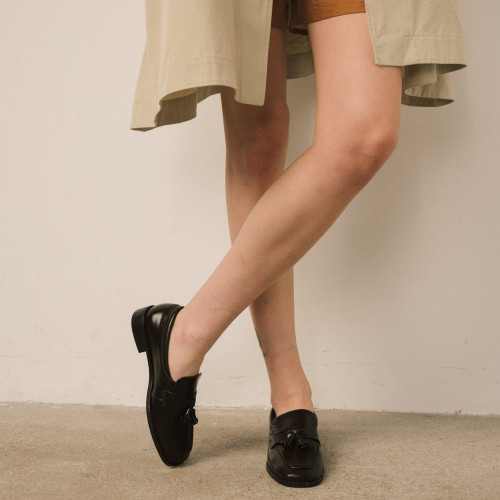 Marcella Loafers, black | Balagan Studio