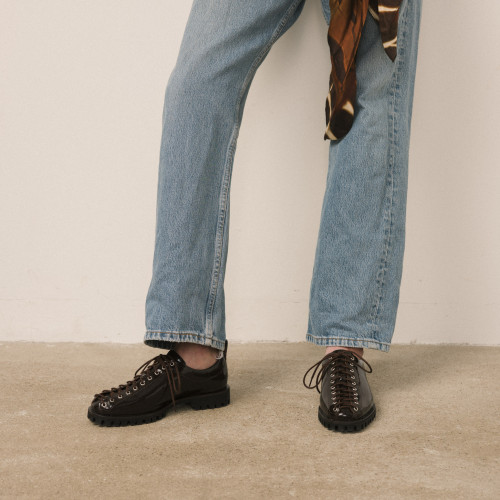 Riff Flats, glossy brown | Balagan Studio