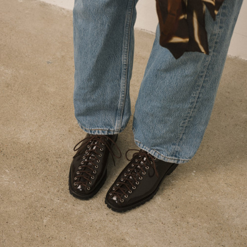 Riff Flats, glossy brown | Balagan Studio