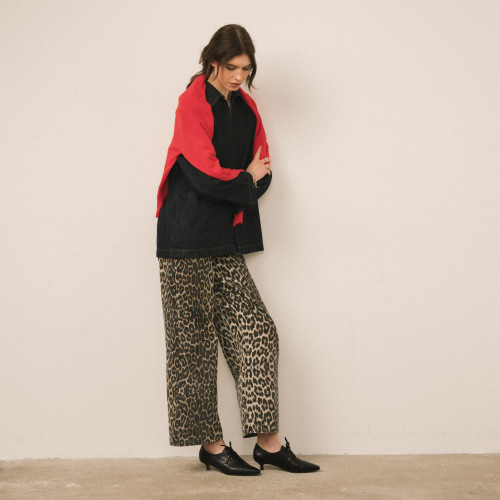 Carole czółenka, czarny | Balagan Studio