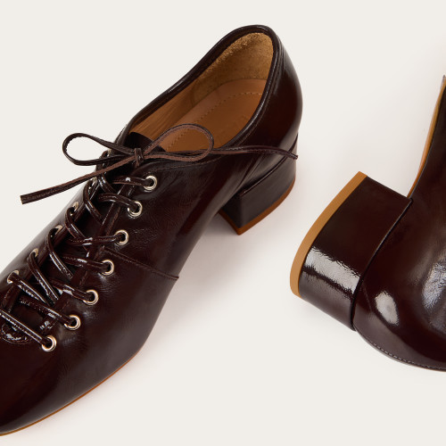 Nora Pumps, glossy bordo | Balagan Studio