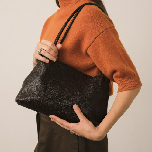 Eva Bag M, deep brown| Balagan Studio