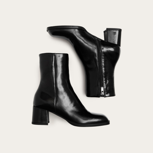 Jenna Boots, glossy black