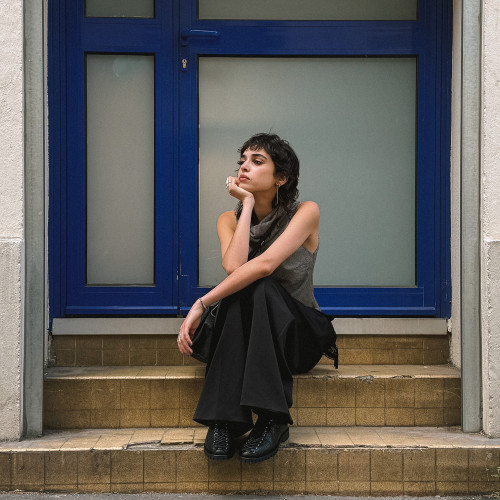Riff Flats, black alligator pattern | Balagan Studio