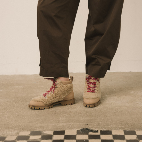 Monti botki, bouclé | Balagan Studio