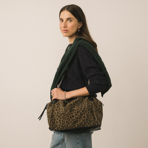Tamara Bag L, pattern velvet | Balagan Studio