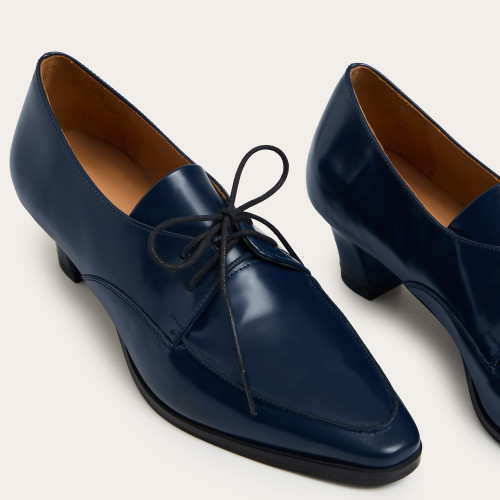 Edith Heels, navy gloss | Balagan Studio