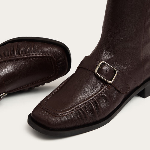 Umbria Boots, deep brown | Balagan Studio