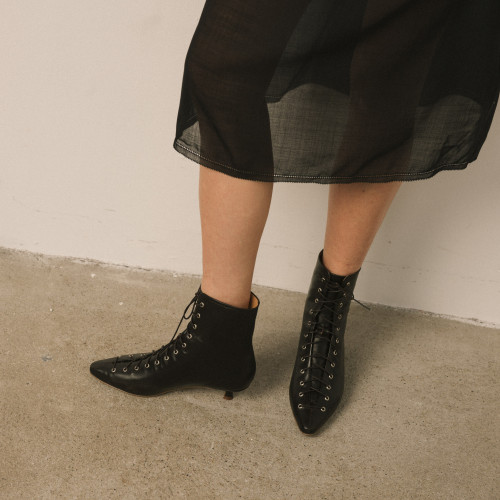 Satine Boots, deep brown