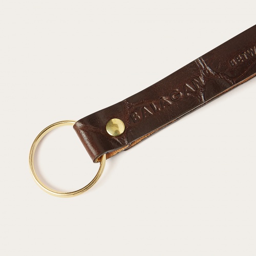 Key Chain, brown croce | Balagan Studio