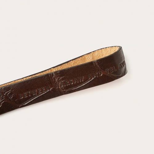 Key Chain, brown croce | Balagan Studio