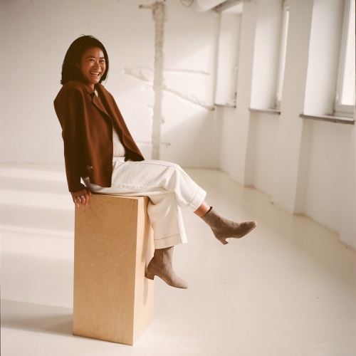 Stav Boots, grey suede | Balagan Studio