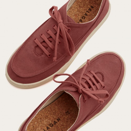 Eretz sneakersy VEGAN BIO, marsala | Balagan Studio