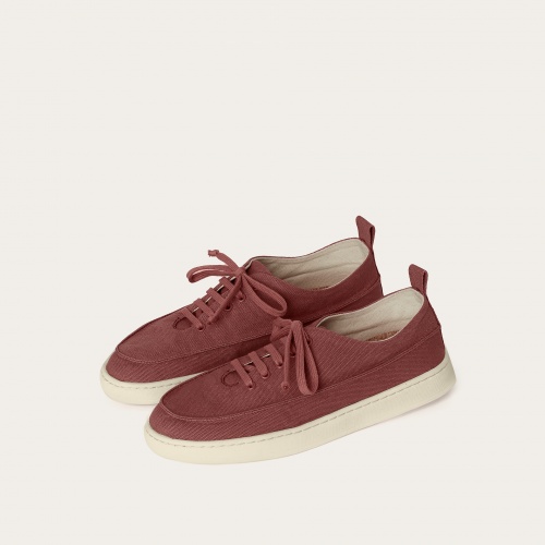 Eretz sneakersy VEGAN BIO, marsala | Balagan Studio