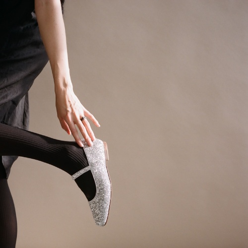 Pass Ballerina, silver glitter | Balagan Studio