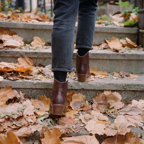 Dio Cawboy Boots, brown rustic | Balagan Studio