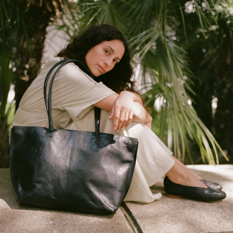 Women's Leather Shopper Bags – Large Totes | Balagan